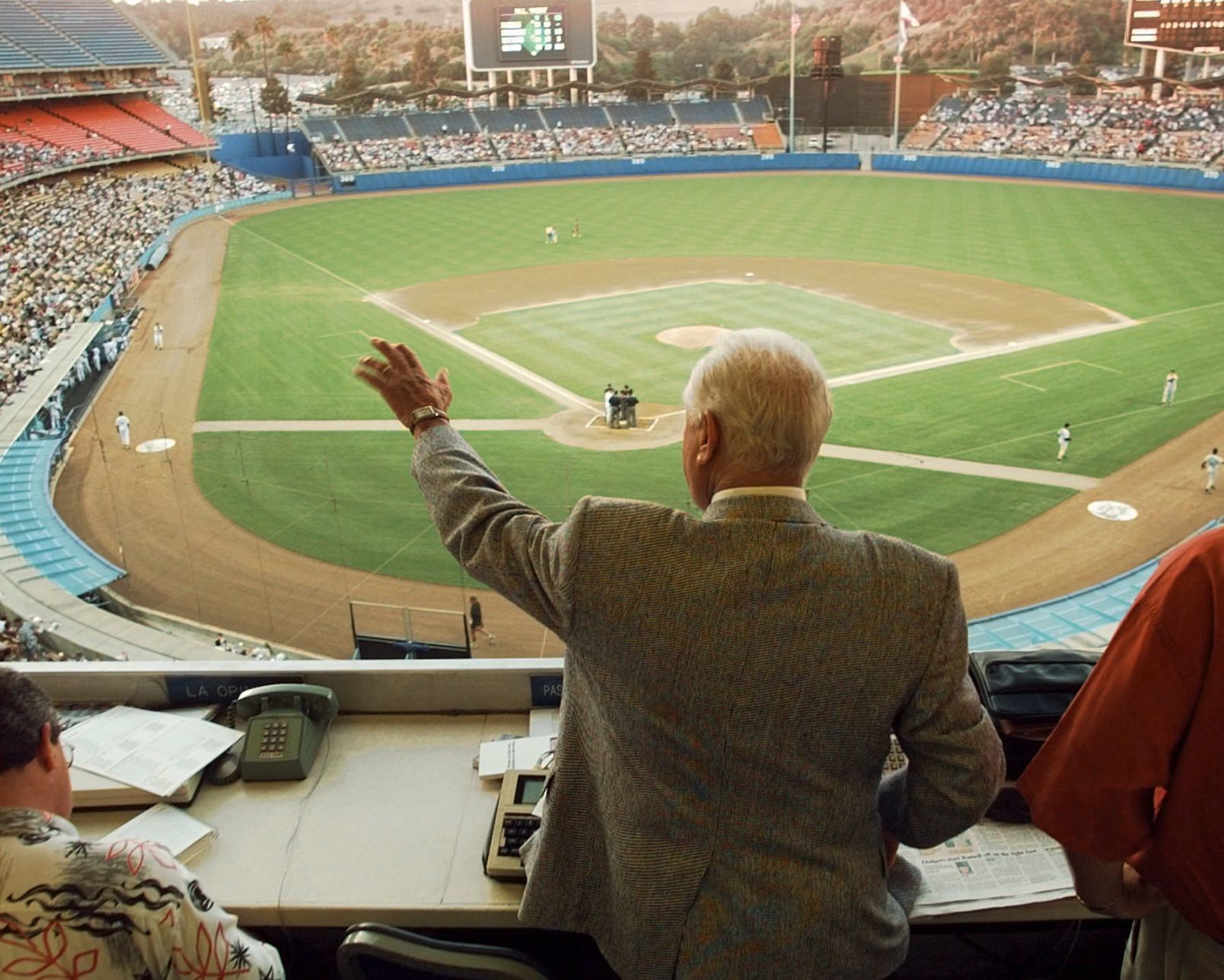 Lasorda remembered at Dodger Stadium